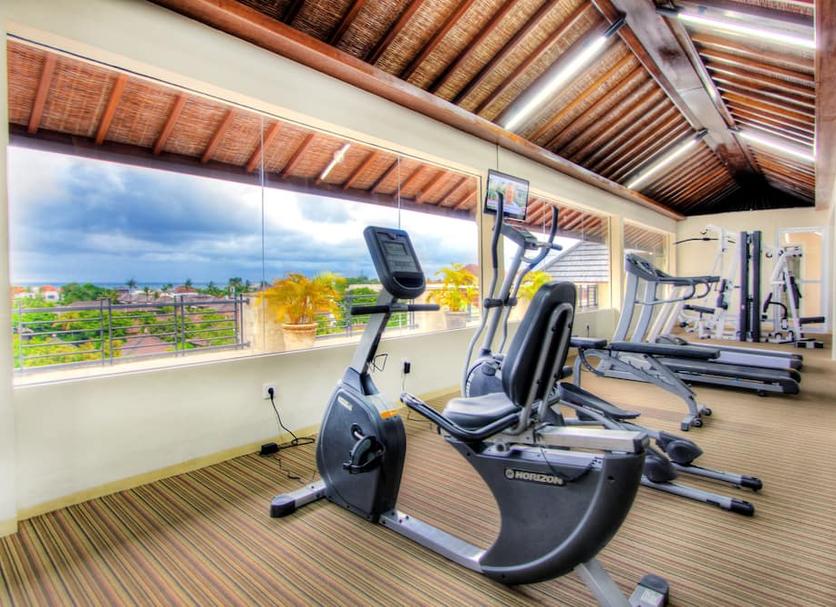 Fitnessbereich Foto