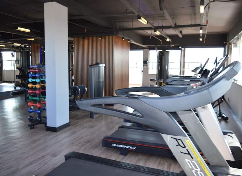 Fitnessbereich Foto