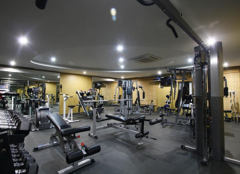 Fitnessbereich Foto