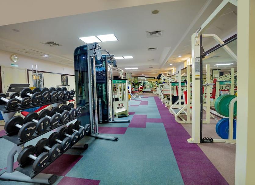 Fitnessbereich Foto