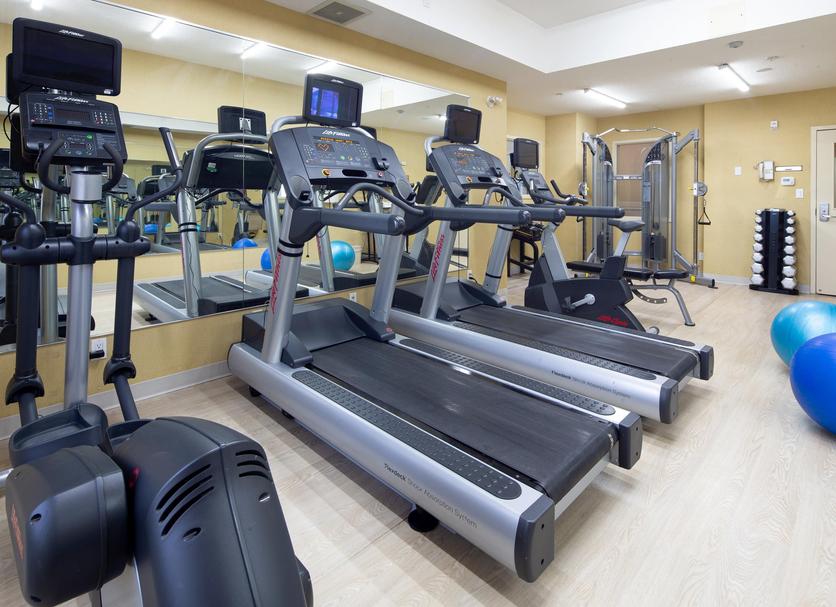 Fitnessbereich Foto