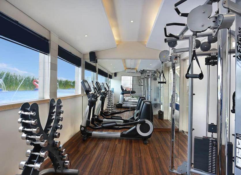 Fitnessbereich Foto