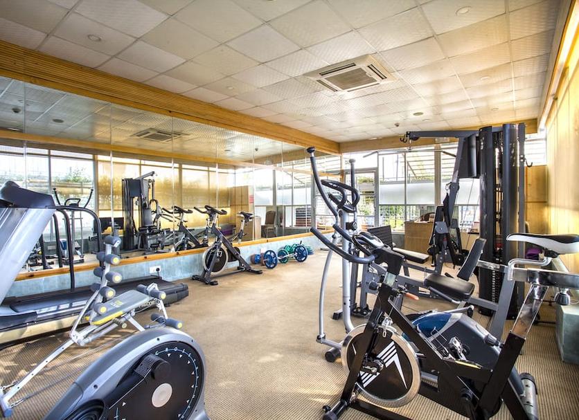 Fitnessbereich Foto