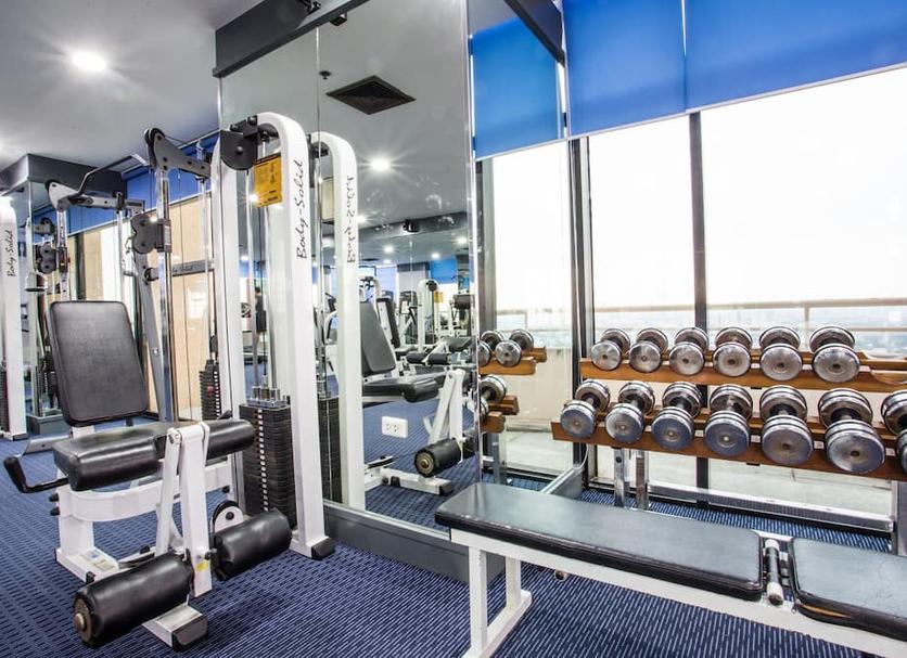 Fitnessbereich Foto