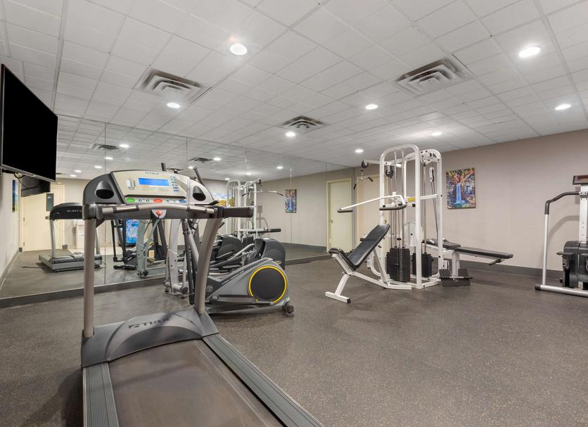 Fitnessbereich Foto