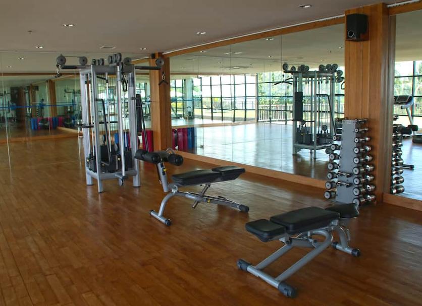 Fitnessbereich Foto