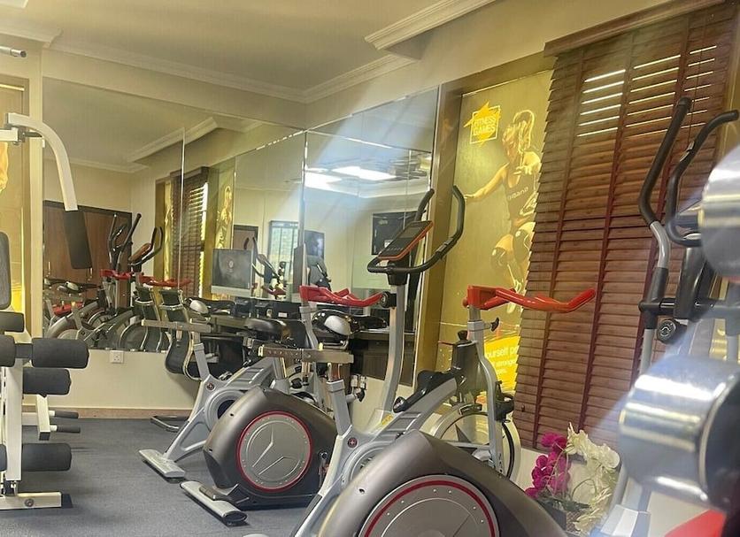 Fitnessbereich Foto