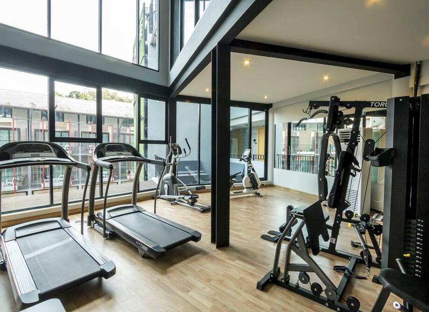 Fitnessbereich Foto