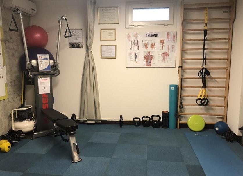 Fitnessbereich Foto