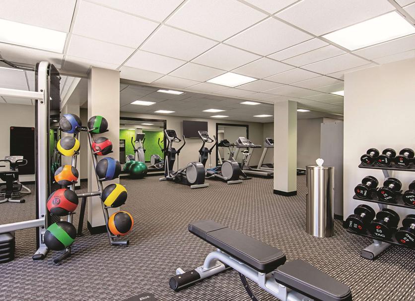 Fitnessbereich Foto