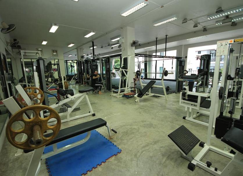 Fitnessbereich Foto