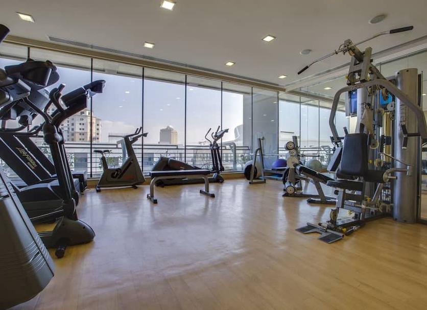 Fitnessbereich Foto