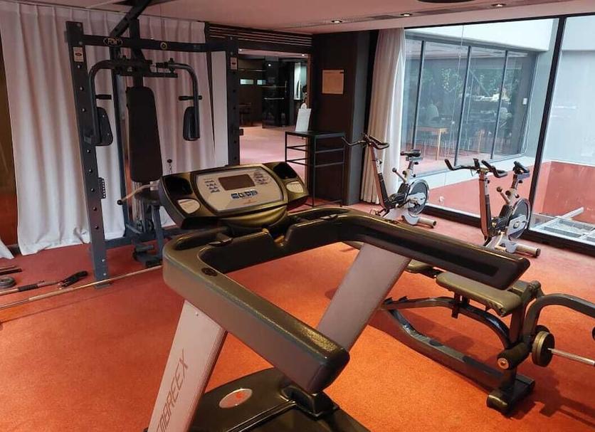 Fitnessbereich Foto