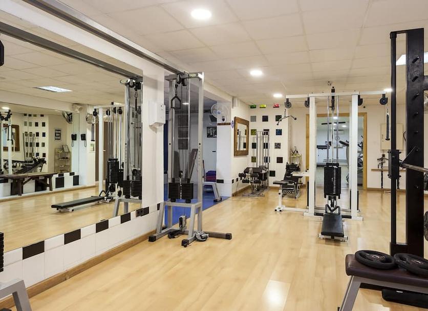 Fitnessbereich Foto