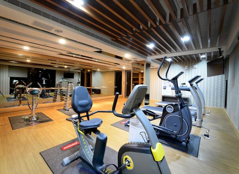 Fitnessbereich Foto