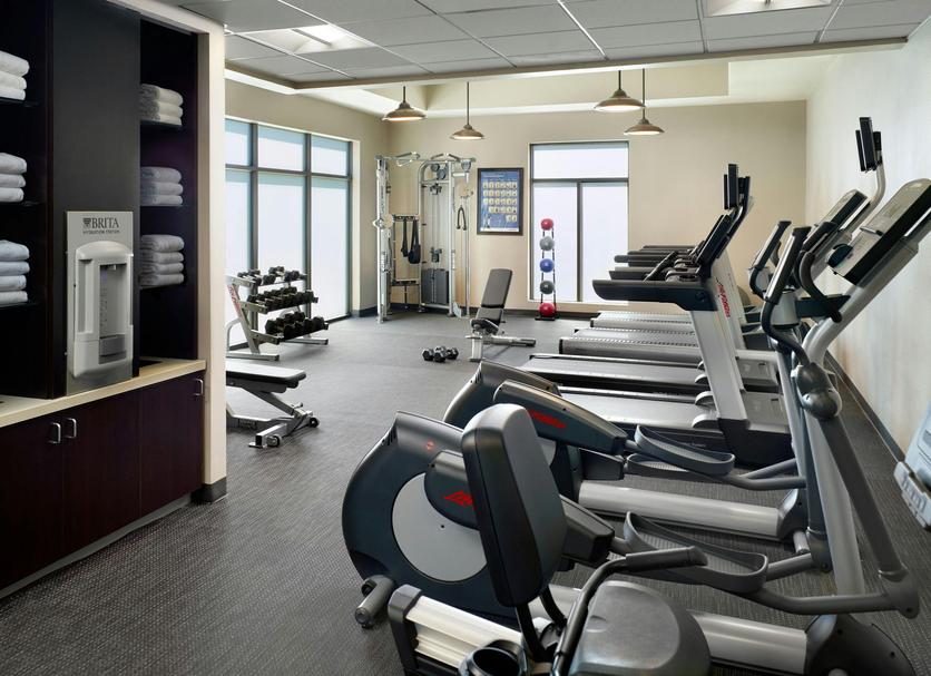 Fitnessbereich Foto