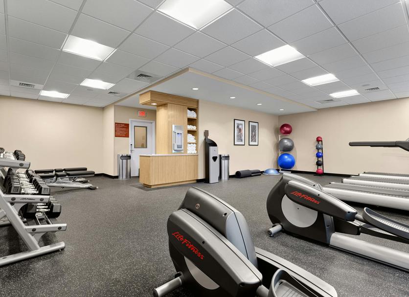 Fitnessbereich Foto