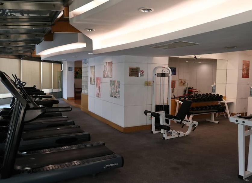 Fitnessbereich Foto