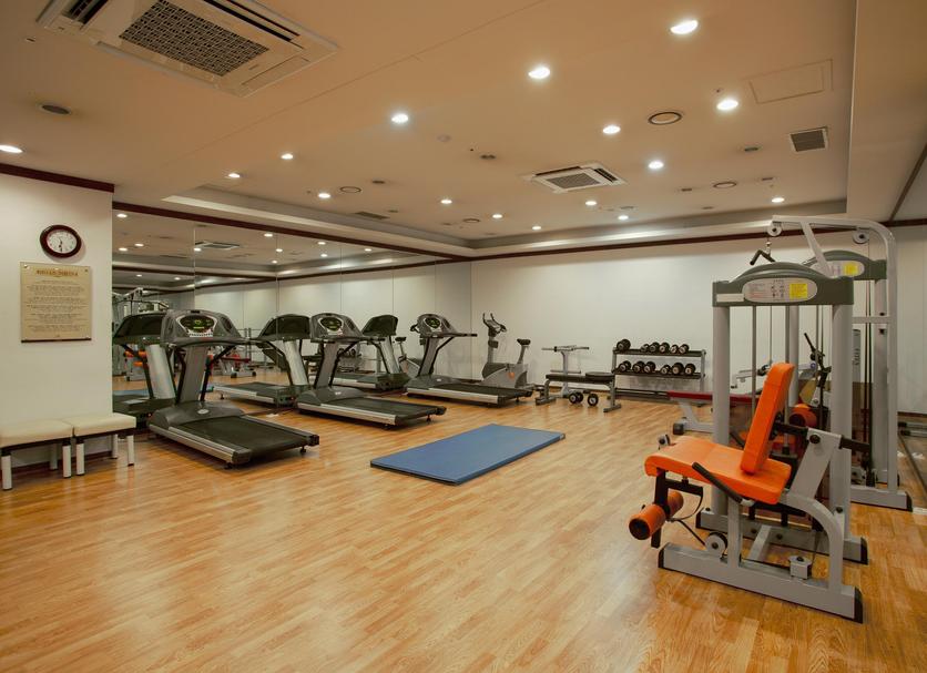 Fitnessbereich Foto
