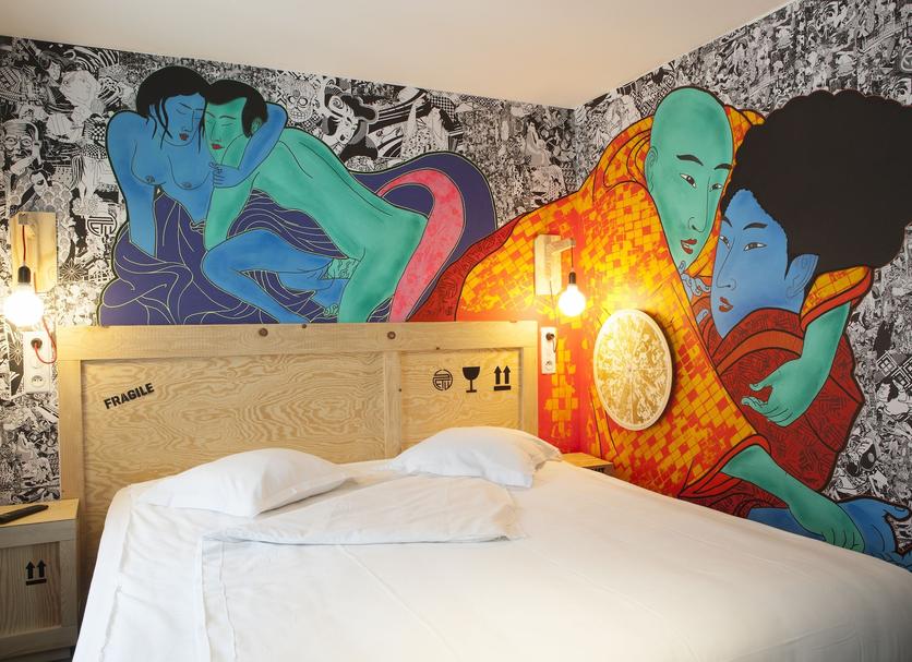 Schlafzimmer Foto