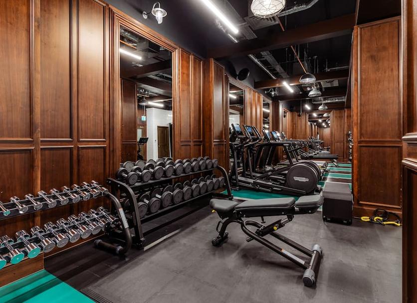 Fitnessbereich Foto