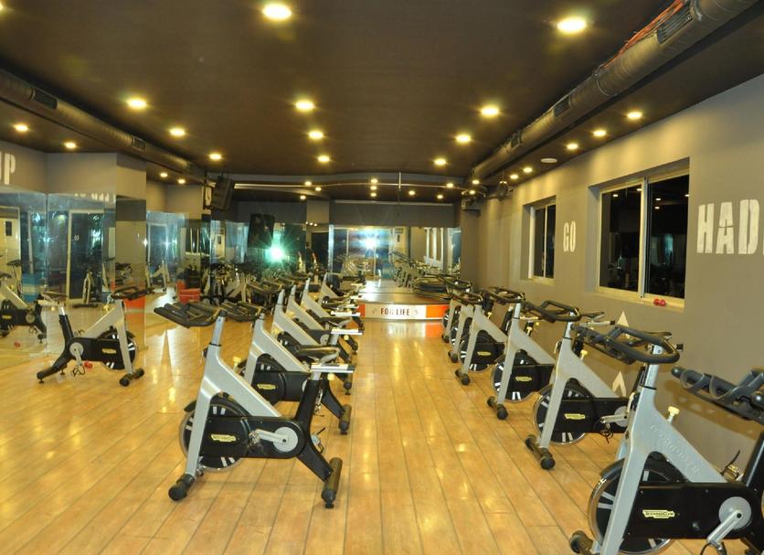 Fitnessbereich Foto