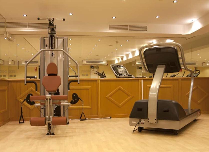 Fitnessbereich Foto