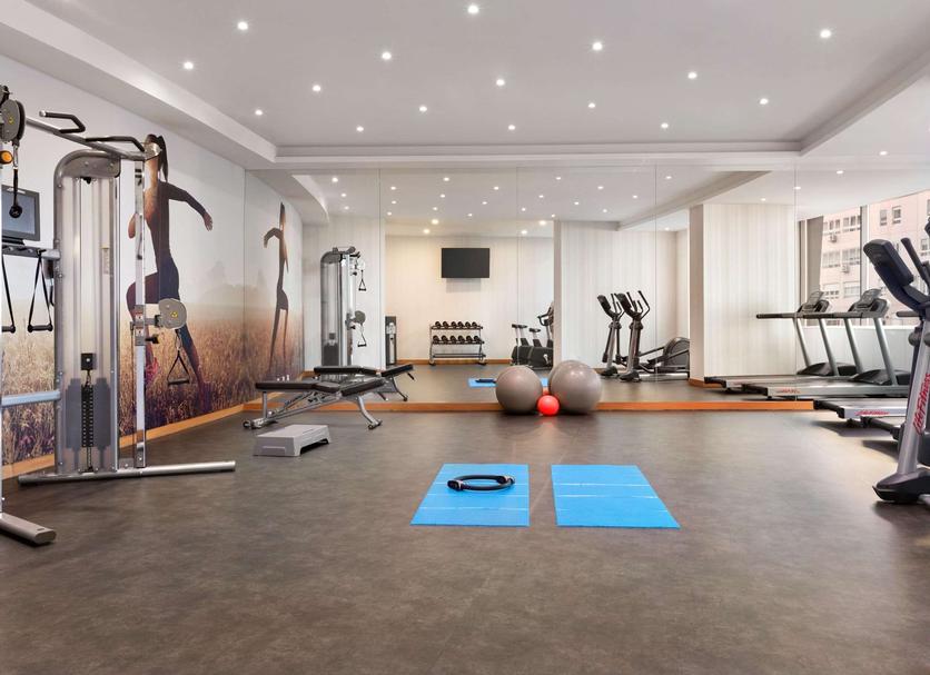 Fitnessbereich Foto