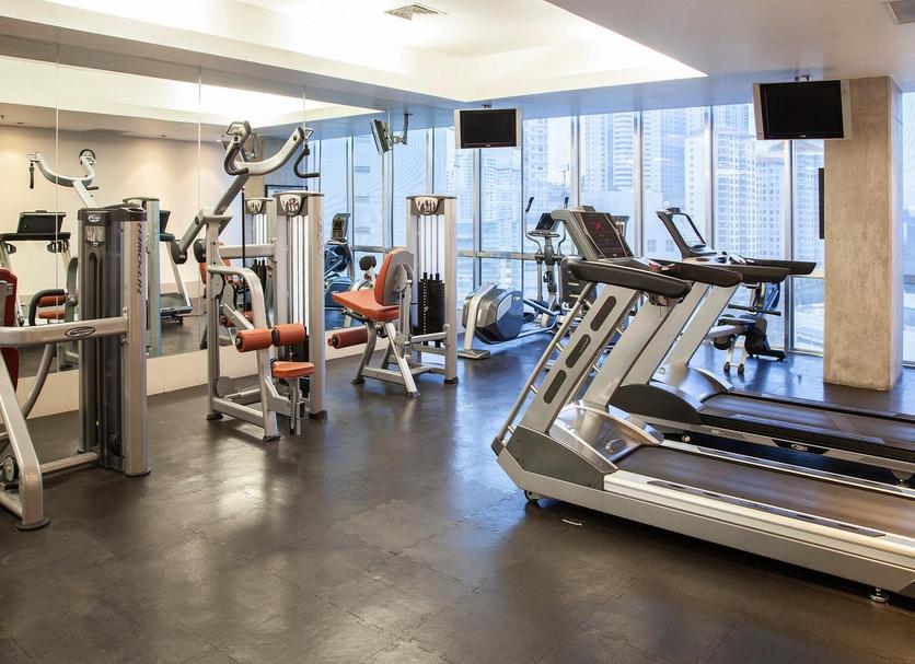 Fitnessbereich Foto
