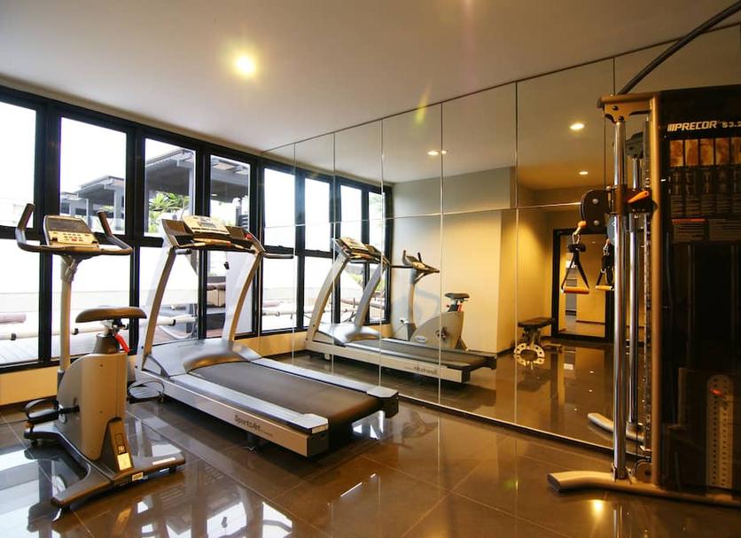 Fitnessbereich Foto
