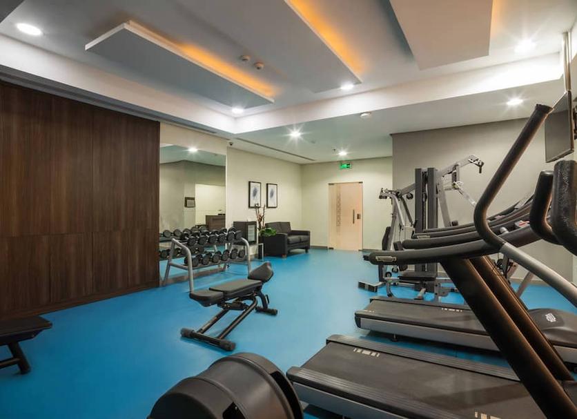 Fitnessbereich Foto