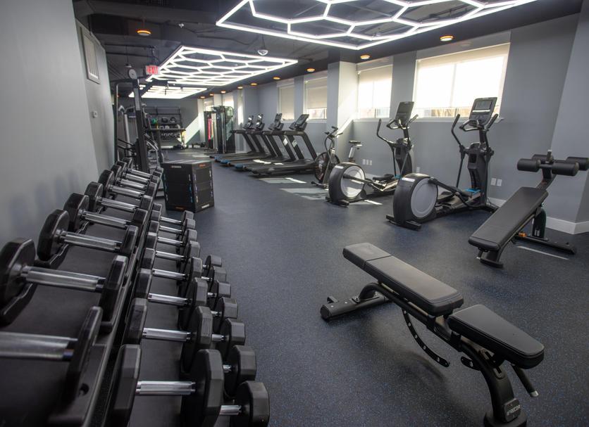 Fitnessbereich Foto