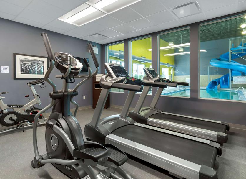 Fitnessbereich Foto