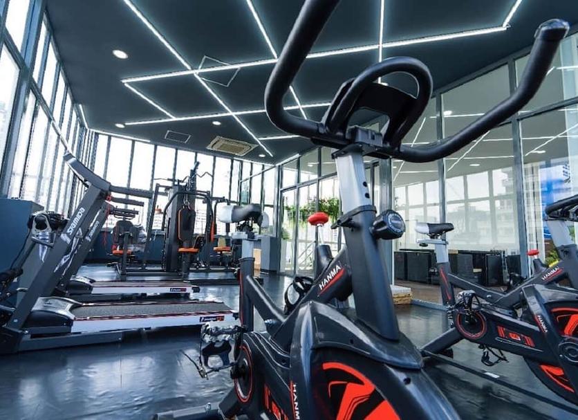 Fitnessbereich Foto
