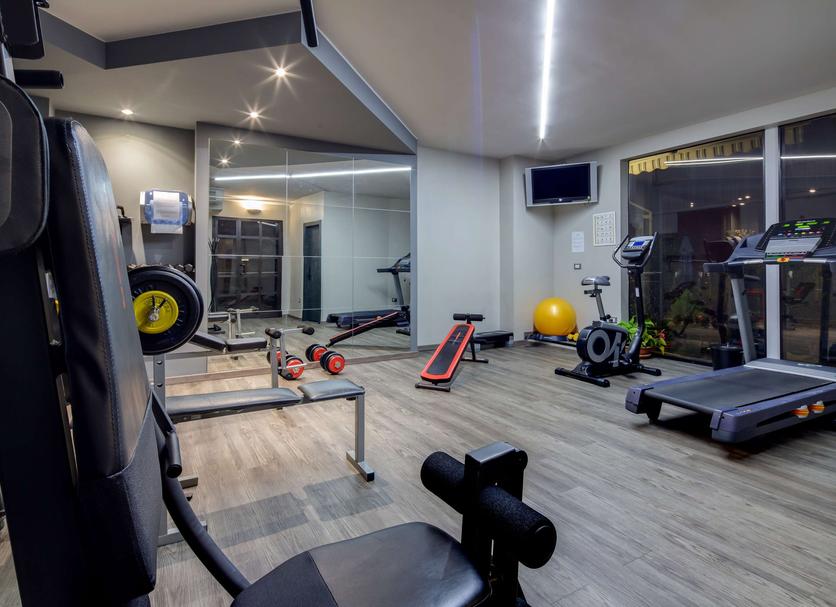 Fitnessbereich Foto