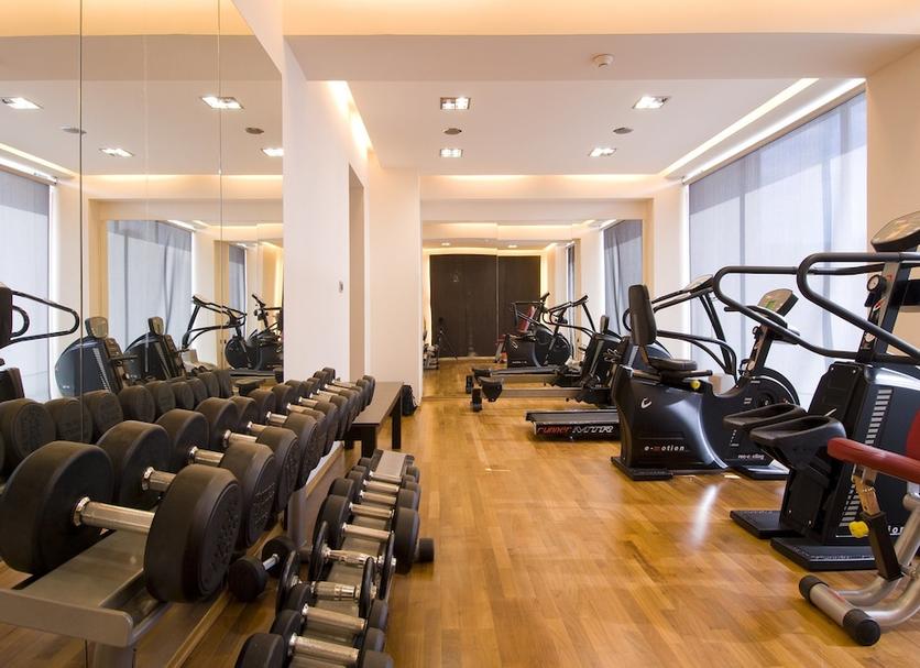 Fitnessbereich Foto