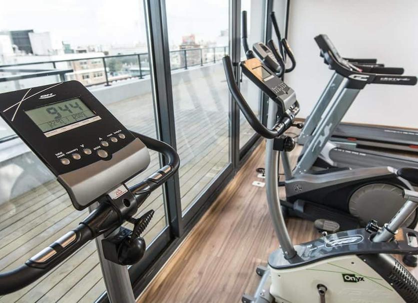 Fitnessbereich Foto