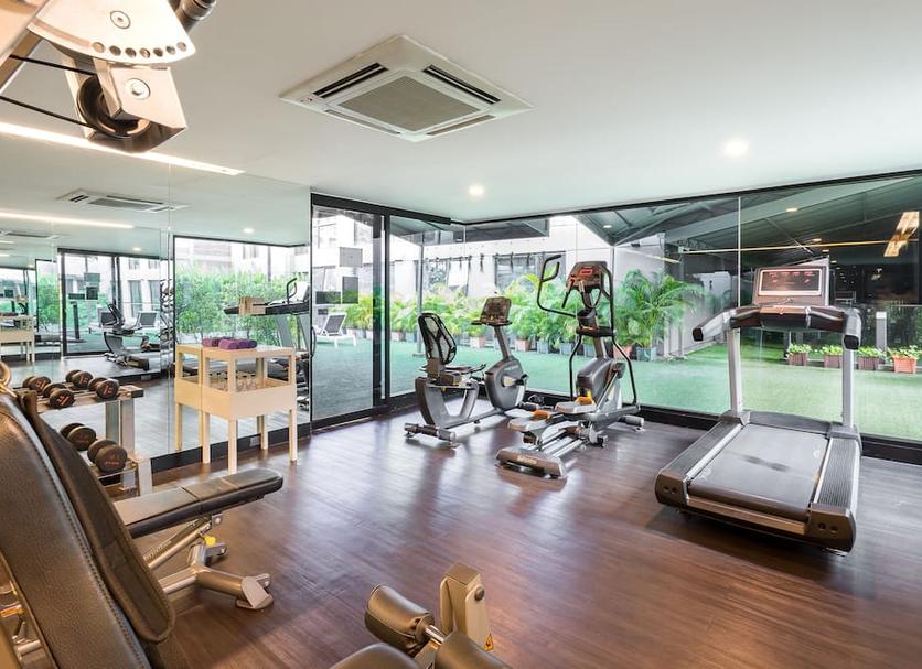 Fitnessbereich Foto