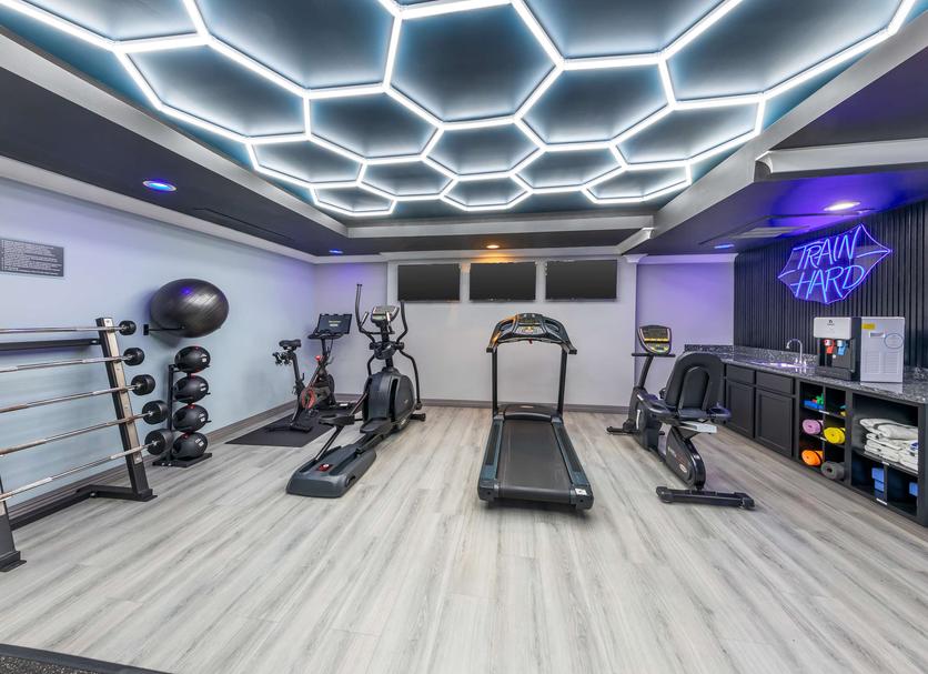 Fitnessbereich Foto
