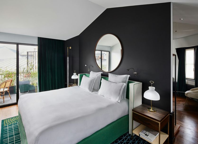 Schlafzimmer Foto