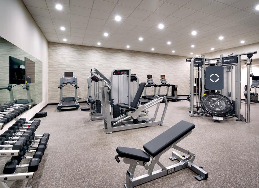 Fitnessbereich Foto