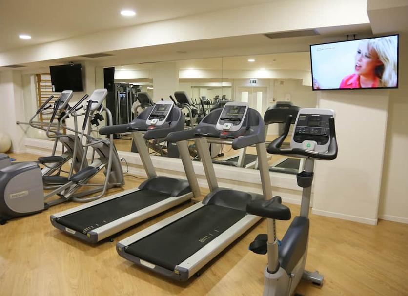 Fitnessbereich Foto