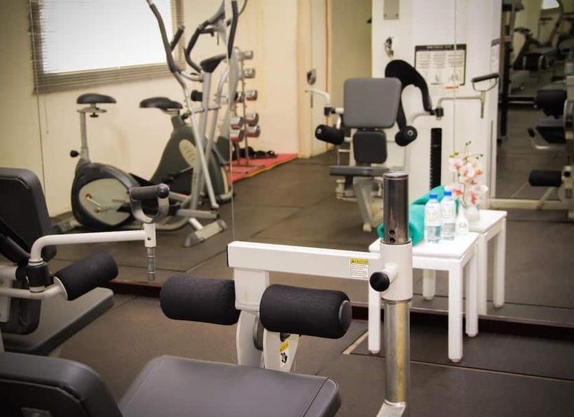 Fitnessbereich Foto
