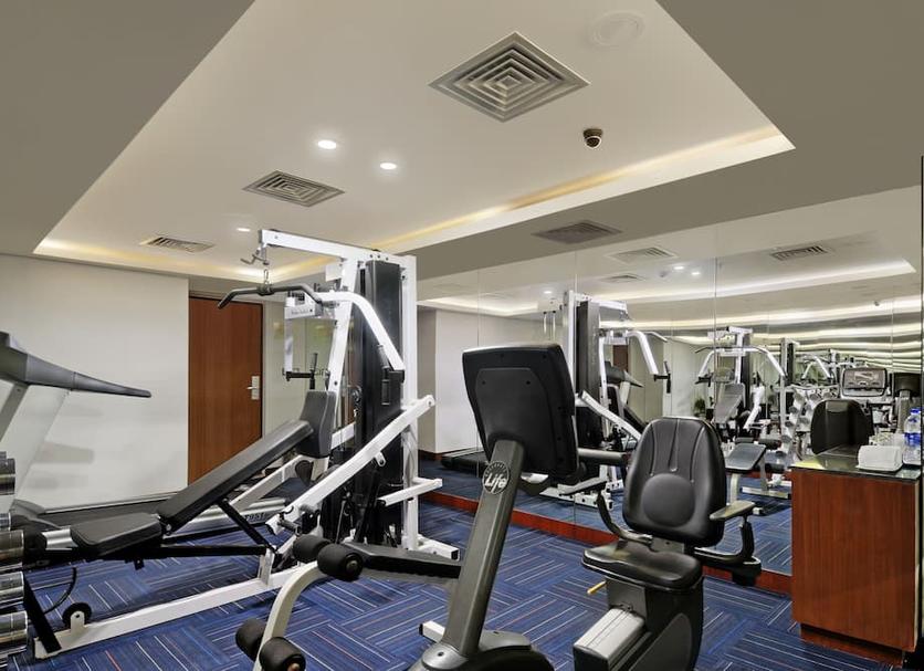 Fitnessbereich Foto