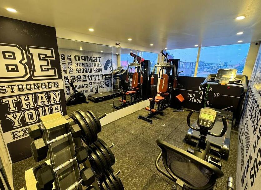 Fitnessbereich Foto