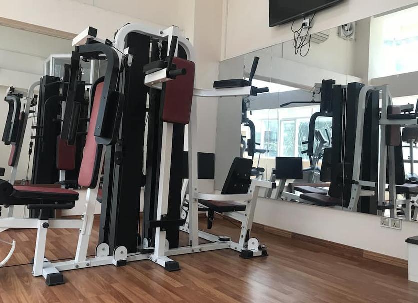 Fitnessbereich Foto
