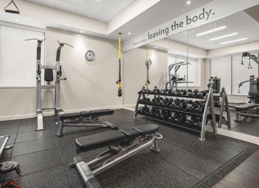 Fitnessbereich Foto