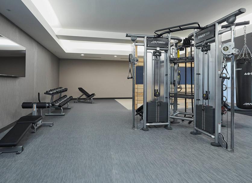 Fitnessbereich Foto