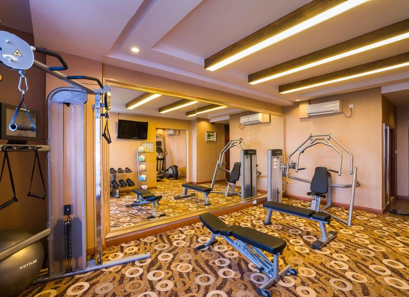 Fitnessbereich Foto