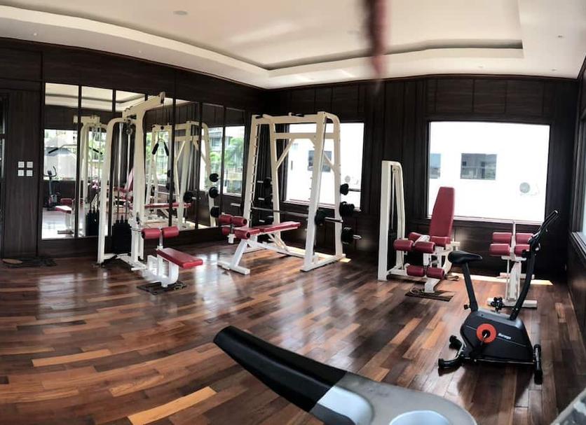 Fitnessbereich Foto